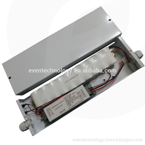 Emergency power battery 230v for Led down light, tube, panel etc